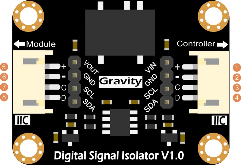 i2c digital isolator