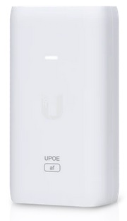 Ubiquiti U-POE-AF Gigabit PoE Injector, 48V/0.32A