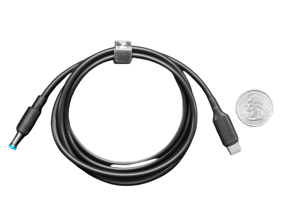 12V USB Type C Power Cable with 5.5 x 2.5mm Male Output Connector