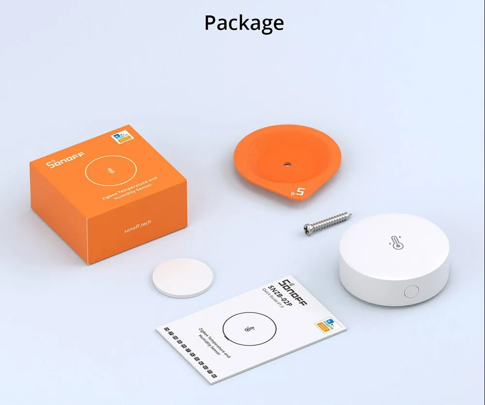 Smart Living :: Sonoff :: SONOFF Zigbee Temperature and Humidity Sensor